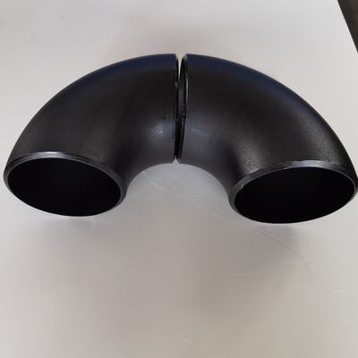 For Water Carbon Steel Pipe Fittings Elbow Black Painting Seamless Elbow